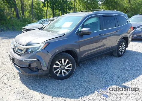 2021 Honda Pilot Awd Ex-L из США, поврежденный, VIN 5FNYF6H56MB009491